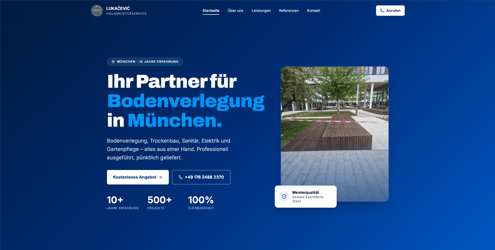 Lukačević Hausmeisterservice project preview