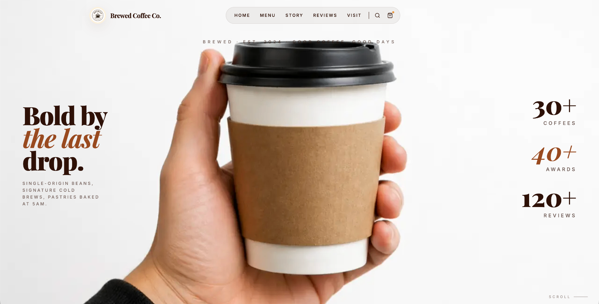 Brewed Coffee Co. project preview