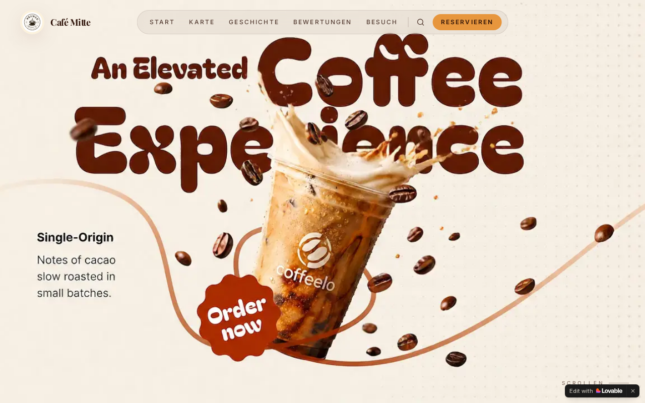 Cozy Coffee project preview